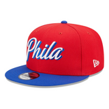 NEW ERA 9FIFTY - Philadelphia 76ers Jersey Hook Statement Edition Snapback Hat