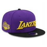 NEW ERA 9FIFTY - Los Angeles Lakers Jersey Hook Statement Edition Snapback Hat