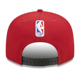 NEW ERA 9FIFTY - Miami Heat Jersey Hook Statement Edition Snapback Hat