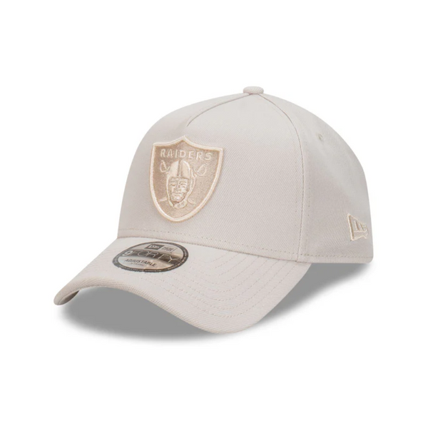 NEW ERA 9FORTY A-FRAME - Las Vegas Raiders Repreve Stone Ivory Snapback