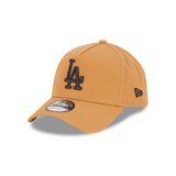 NEW ERA 9FORTY A-FRAME - Los Angeles Dodgers MLB Essentials Wheat Snapback